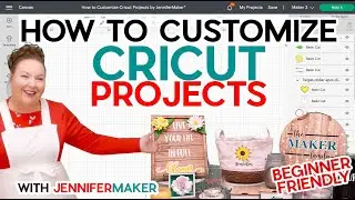 How to Customize Cricut Projects | Resize, Duplicate, & Offset!