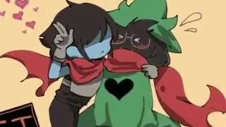 kris x ralsei deltarune