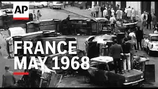 France strikes - 1968 | Movietone Moment | 24 May 2024