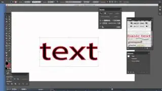 Apply Illustrator brushes to text tutorial