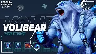 Hero Baru Volibear 🐻 Penjelasan Skill Combo, Tips, Counter Volibear Wild Rift