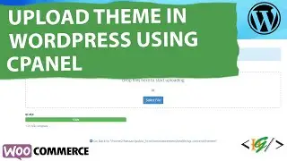 How to Upload Theme Via File Manager using cPanel in WordPress | Manually Install Theme