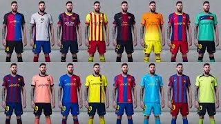 PES 2020 FC BARCELONA CLASSIC KITS (Download Now)