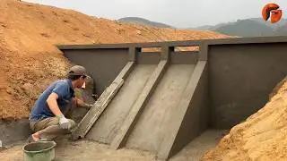 Man Builds Free Energy Hydroelectric Power Plant | Start to Finish Build By 