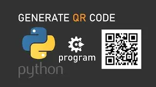 Generate QR code image in Python | Source Code