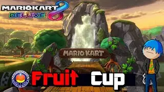 Mario Kart 8 - Deluxe Fruit Cup Gameplay (Wave 4 DLC)