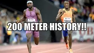 We Just Witnessed 200 Meter HISTORY!