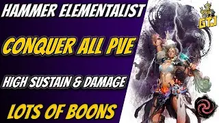 One GW2 Elementalist Tempest Build To Conquer All PvE Content