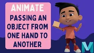 Animate a Character Passing an Object From One Hand to Another