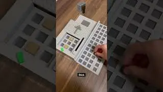 Crafting Minecraft Grindstone BUT Lego!