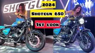 2024 Royal Enfield Shotgun 650 | First Look 👀