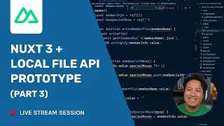 Build with Ben: Use Local Files with Nuxt 3 (Part 3)