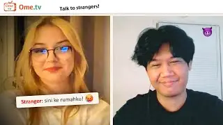 Bule Ini Merasa Nyaman Dan Sayang Sama Orang Indo - Ome TV Internasional | Omegle