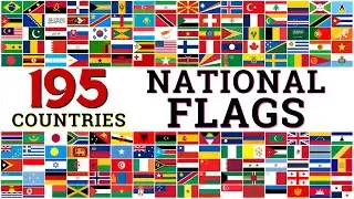 195 Countries National Flags | #nationalflag