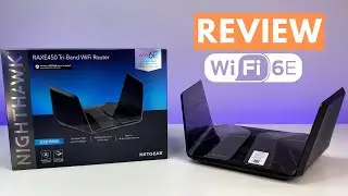 Netgear Nighthawk RAXE450 AXE10000 WiFi 6E Router Review (2021)