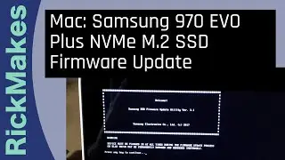 Mac: Samsung 970 EVO Plus NVMe M.2 SSD Firmware Update