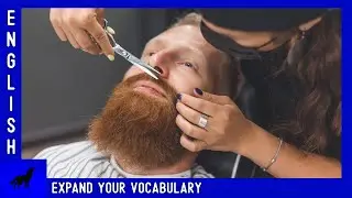 Beard Trimming | English Listening Lesson (Describing Photos)