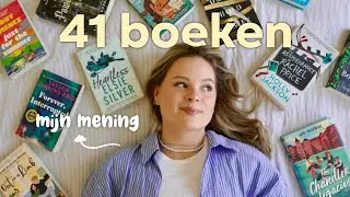 de 41 boeken die ik de afgelopen maanden heb gelezen 📖 🎀