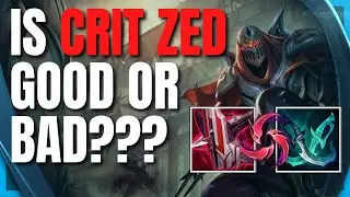 OP or TRASH??? | What happens when you build Zed like an ADC? | League of Legends