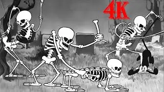 Skeleton Dance (1929) 4K Restoration 2021 (watch 2x speed)