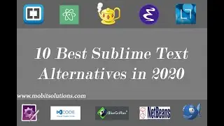 10 Best Text Alternatives in 2020 | TEXT EDITORS | Sublime Text | Notepad++ | best text editor