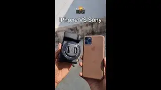 iPhone Camera VS Sony DSLR 😳