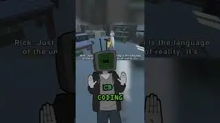 AI Rick and Morty roast Code Bullet