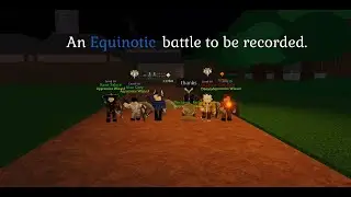 A Crazy Equinox Training Battle to be Shown | World of Magic (Roblox)