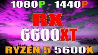 AMD Radeon RX 6600XT || RYZEN 5 5600X || PC GAMES BENCHMARK ||