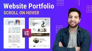 Create A Portfolio Scroll Image Effect On Elementor | No Plugins | Javascript