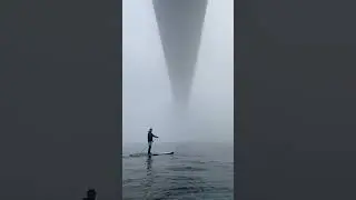 Русский мост в туман выглядит фантастически😍 