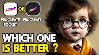 Procreate VS  Procreate Pocket