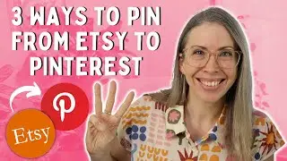 How to Pin from Etsy to Pinterest in SECONDS!