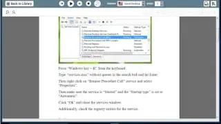 Fix Remote Procedure Call Failed and did not execute in Windows