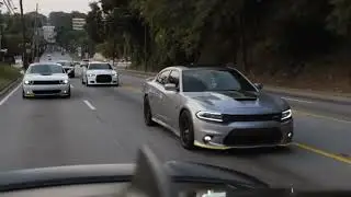 Как проходят встречи клуба Dodge Challenger в Америке