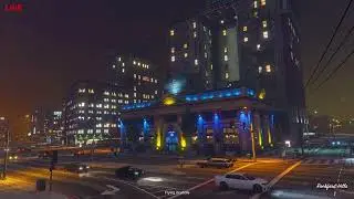 GTA V | TEMPLAR HOTEL |  Mission Row, Los Santos - [LIVE] Webcam
