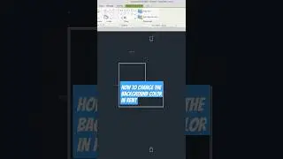 How to change background color in Revit 
