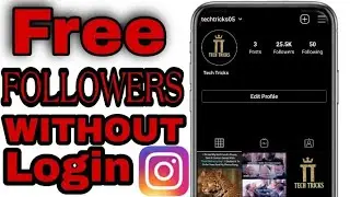 #freeinstagramfollowers How to gain Instagram follower without login 2021
