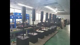 SANWAY CS64+ CS12 Powered Column Line Array Testing and Preset Before shippment