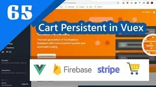 65 - Cart Persistent in Vuex - Vuejs and Firebase