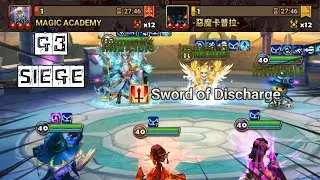 G3 SIEGE : MAGIC ACADEMY / -惡魔卡普拉- - When Does She EVER DO 4 HITS?! - Summoners War