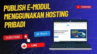 Tutorial Publish E-Modul dari Flip PDF Professional Menggunakan Hosting Pribadi