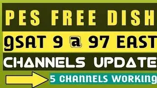 Pes Free Dish Latest  Update Big Breaking News 04 July 2021 @ Ku band free to air Channel list