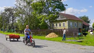 Life Of A Large Family In The RUSSIAN Province. Russia 2024