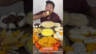 ASMR RASGULLA,RASMALAI,KHEER,GULAB JAMUN,KALA JAMUN,KAJU KATLI,LADDU MUKBANG😍INDIAN SWEETS EATING🔥