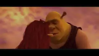 Fiona Kisses Shrek - Shrek Forever After