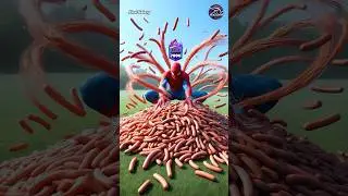 Sausage Art | Who is best? Spider-Man vs Venom vs Captain America 