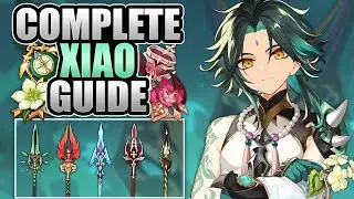 XIAO - COMPLETE GUIDE - 4★/5★ Weapons, Combos, Artifacts, Teams, Showcase | Genshin Impact