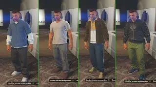 AVOIR LES TENUES DE NIKO BELLIC, TREVOR, FRANKLIN, GTA 3 (DLC SAN ANDREAS MERCENARIES)