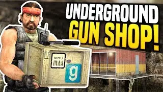 UNDERGROUND GUN SHOP - Gmod DarkRP | Black Market Dealer!